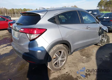 2022 Honda Hr-V Awd Ex z USA, uszkodzony, nr VIN 3CZRU6H51NM763934